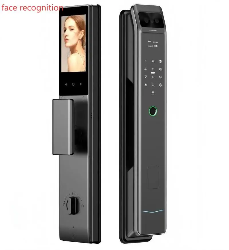 July008 Electronic Fingerprint Tuya Wifi Digital Door Lock With Camara Card 3D Face Recognition Smart Door Lock
July008 Electronic Fingerprint Tuya Wifi Digital Door Lock With Camara Card 3D Face Recognition Smart Door Lock