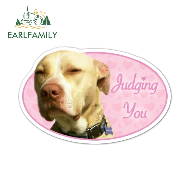EARLFAMILY Judging You Dog Peeker Car Stickers Waterproof Rearview Mirror Tumbler Decal Vinyl Fashionable Helmet Car Styling 
EARLFAMILY Judging You Dog Peeker Car Stickers Waterproof Rearview Mirror Tumbler Decal Vinyl Fashionable Helmet Car Styling