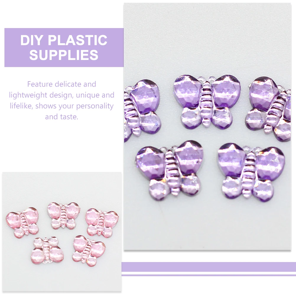 Plastic Butterfly Decorations 9x10mm Colorful Bow Charms for DIY Phone Case Accessories Hairpin Materials Craft Supplies
Plastic Butterfly Decorations 9x10mm Colorful Bow Charms for DIY Phone Case Accessories Hairpin Materials Craft Supplies
