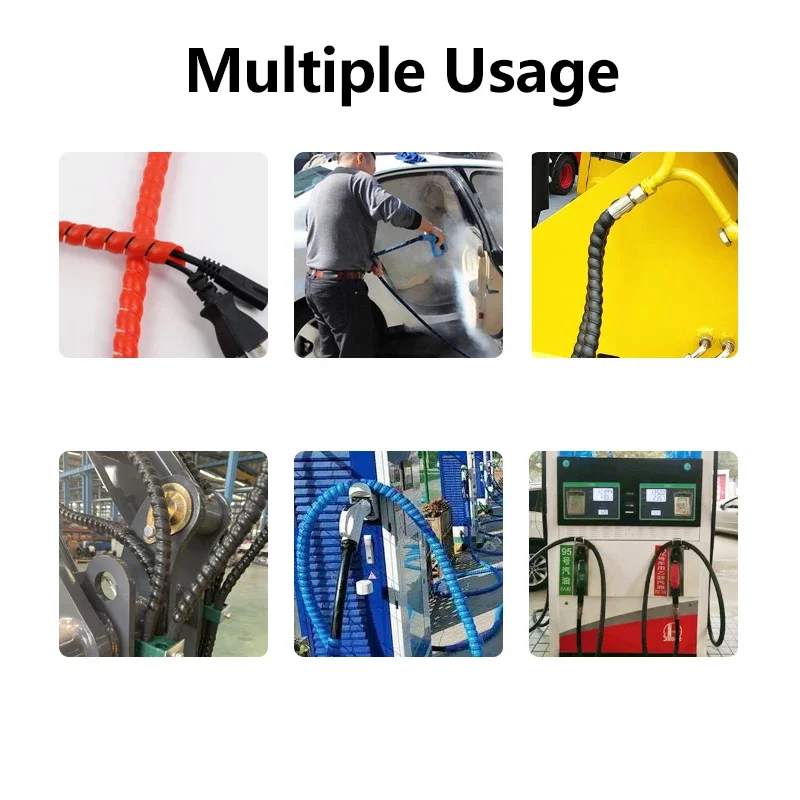 2/5M Colorful Spiral Winding Tube 8-35mm Flexible Cable Wrap Sleeve Wire Protector Organizer Tubing for PC/Car/Home Cable Manage
2/5M Colorful Spiral Winding Tube 8-35mm Flexible Cable Wrap Sleeve Wire Protector Organizer Tubing for PC/Car/Home Cable Manage