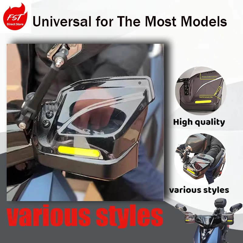 Universal Motorcycle & Scooter Handguard Wind Shield Anti-Fall Windproof Hand Guard for Two-Wheel Bikers
Universal Motorcycle & Scooter Handguard Wind Shield Anti-Fall Windproof Hand Guard for Two-Wheel Bikers