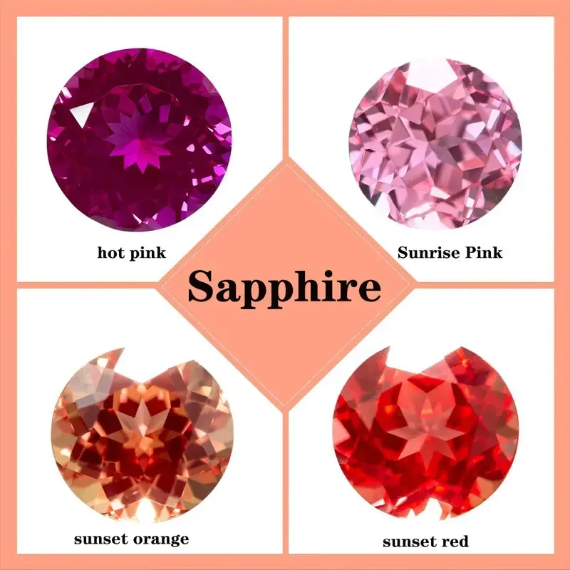L-L-Round Shape Multiple Colors Lab Grown Sapphire Ruby DIY Charms Gem for Ring Earrings Main Material with Certificate Wholesal
L-L-Round Shape Multiple Colors Lab Grown Sapphire Ruby DIY Charms Gem for Ring Earrings Main Material with Certificate Wholesal