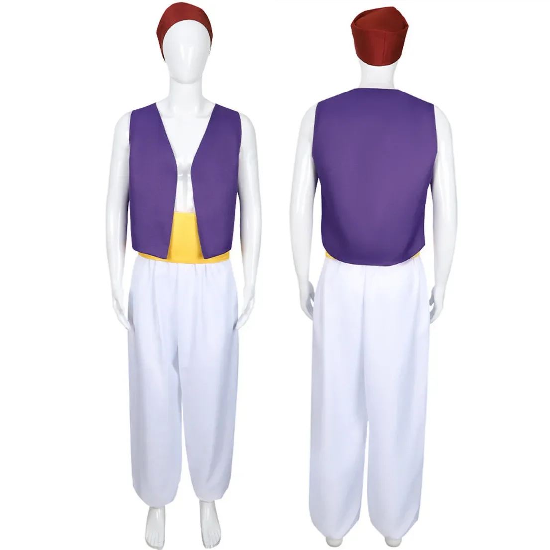 Aladin Cosplay Costume Adult Mens Shirt Pants Vest Suits Outfit Uniform Halloween Carnival Disguise Party Costumes
Aladin Cosplay Costume Adult Mens Shirt Pants Vest Suits Outfit Uniform Halloween Carnival Disguise Party Costumes