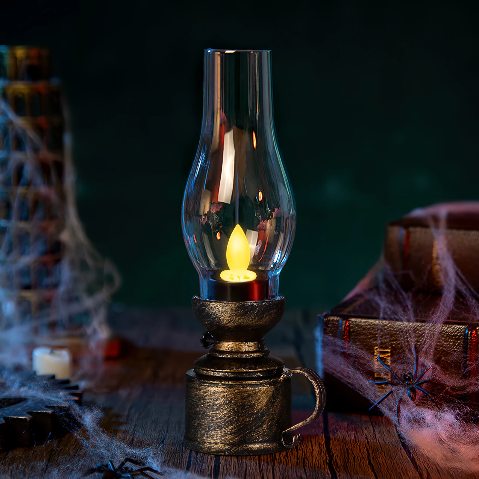 Retro Kerosene Lamp Ornaments Vintage Flameless Oil Table Lamps Led Plastic Decorative Home Garden Living Room Buddha Hall Power
Retro Kerosene Lamp Ornaments Vintage Flameless Oil Table Lamps Led Plastic Decorative Home Garden Living Room Buddha Hall Power
