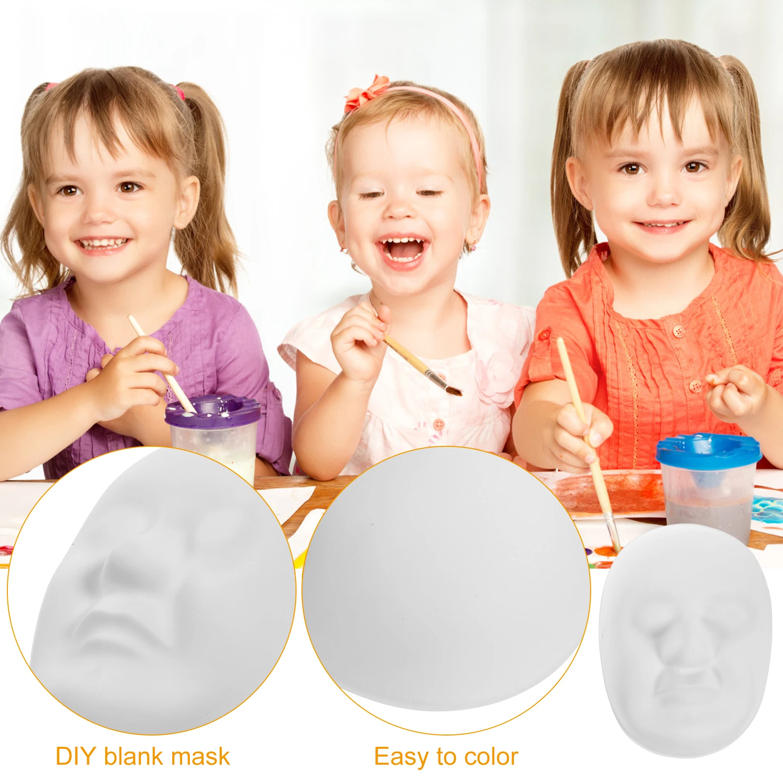 4 Pcs Blank Peking Masks Unpainted PVC Cosplay Halloween Party Theatrical Performance Paintable Face Mask White
4 Pcs Blank Peking Masks Unpainted PVC Cosplay Halloween Party Theatrical Performance Paintable Face Mask White