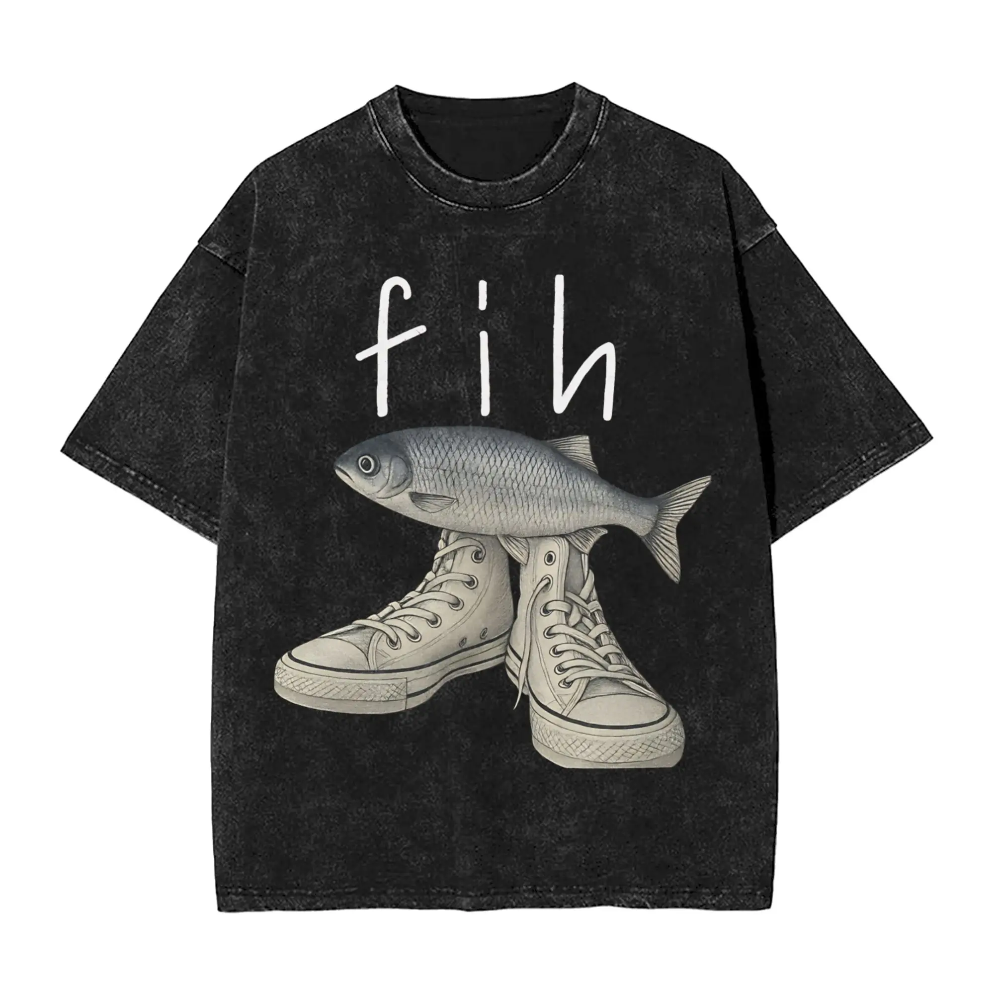Mens T-Shirt Fih Shoes Fish Washed T-Shirts Harajuku Summer Tees Y2K Funny Print Casual Clothing Gift
Mens T-Shirt Fih Shoes Fish Washed T-Shirts Harajuku Summer Tees Y2K Funny Print Casual Clothing Gift