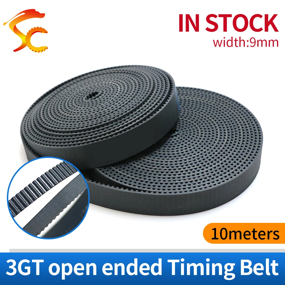 High quality 10Meters/lot GT3 9mm width open ended rubber timing belt for laser engraving CNC machines (3GT 9MM)
High quality 10Meters/lot GT3 9mm width open ended rubber timing belt for laser engraving CNC machines (3GT 9MM)