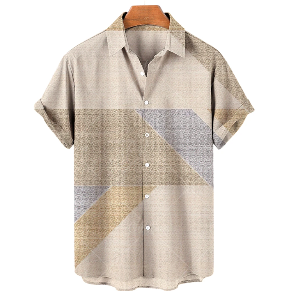 Men's Short Sleeve Oversized Hawaiian Shirt Casual Loose 3D Printed Short Sleeve Striped Style Large 5XL
Men's Short Sleeve Oversized Hawaiian Shirt Casual Loose 3D Printed Short Sleeve Striped Style Large 5XL