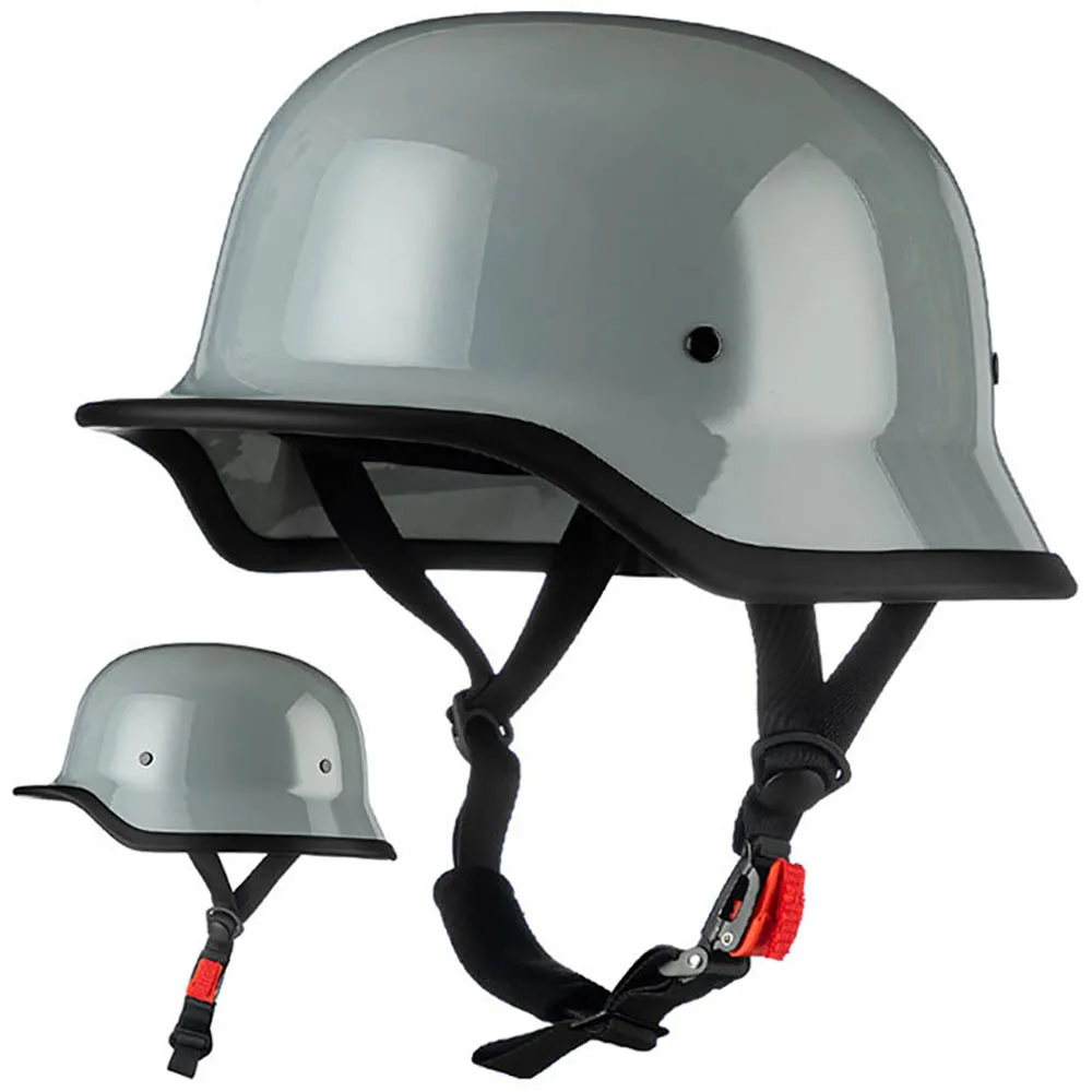 Motorcycle Helmet Retro Kask Motocross Helmet Classic German Vintage Moto Helmet Half Face Men and Women Casco Moto DOT Approved
Motorcycle Helmet Retro Kask Motocross Helmet Classic German Vintage Moto Helmet Half Face Men and Women Casco Moto DOT Approved