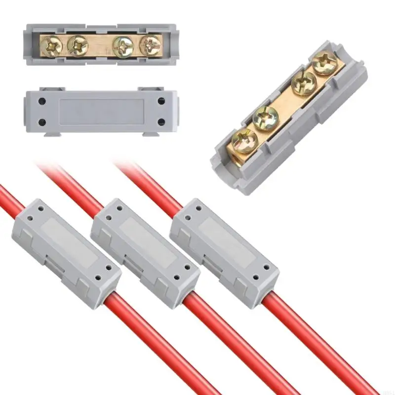 H051 Heavy Duty 10pcs Wire Splicing Connectors 80A Quick Electrical Terminals set easy installs Wire Connector set Repair Tool
H051 Heavy Duty 10pcs Wire Splicing Connectors 80A Quick Electrical Terminals set easy installs Wire Connector set Repair Tool