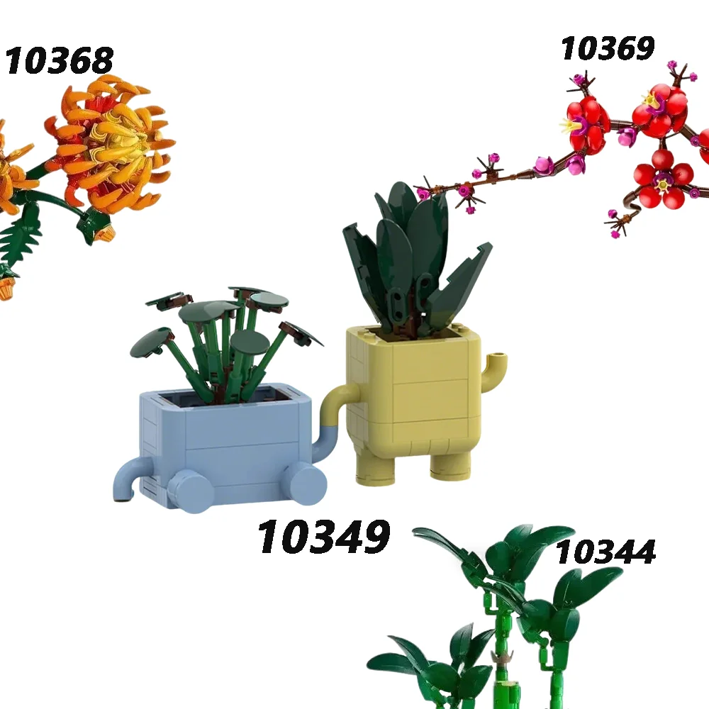 217PCS Fantasy Plant Blooming Flowers Creature Building Blocks Cute Garden Guardian Desk Toy Unique Floral Display Model Gift
217PCS Fantasy Plant Blooming Flowers Creature Building Blocks Cute Garden Guardian Desk Toy Unique Floral Display Model Gift