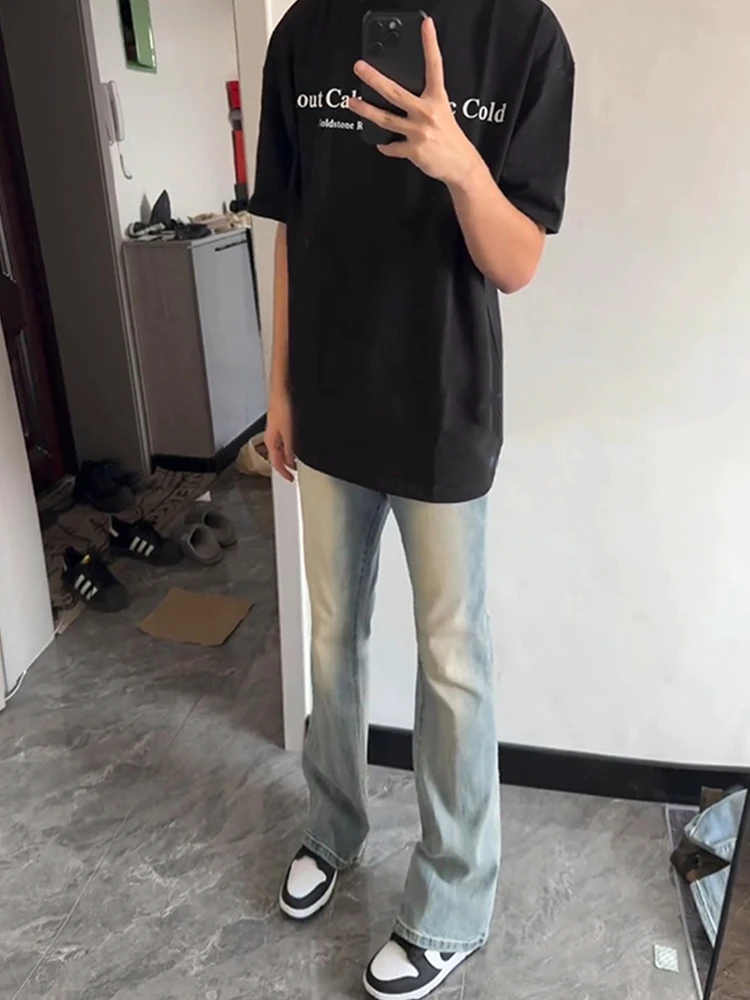 Cleanfit Vintage Blue Jeans Men's High Waist Slimming Straight Leg Trousers Fashionable Summer Denim Jeans Youth Trend
Cleanfit Vintage Blue Jeans Men's High Waist Slimming Straight Leg Trousers Fashionable Summer Denim Jeans Youth Trend