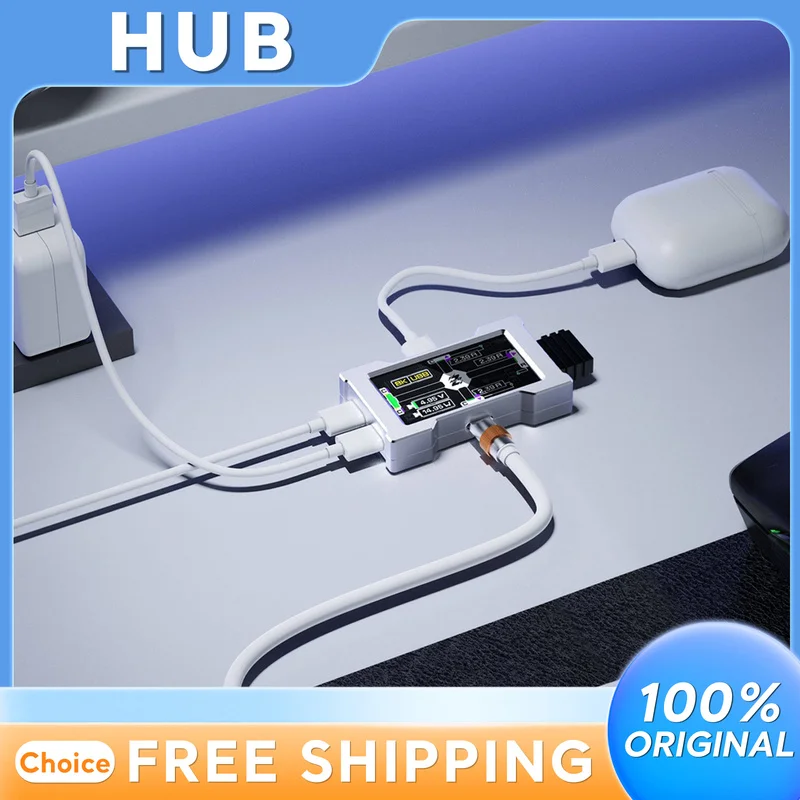 HM HUB 2-to-3 Docking Station Equipped Screen Display True 8K Polling Rate Metal Enclosure Customizable Independent Power Supply
HM HUB 2-to-3 Docking Station Equipped Screen Display True 8K Polling Rate Metal Enclosure Customizable Independent Power Supply