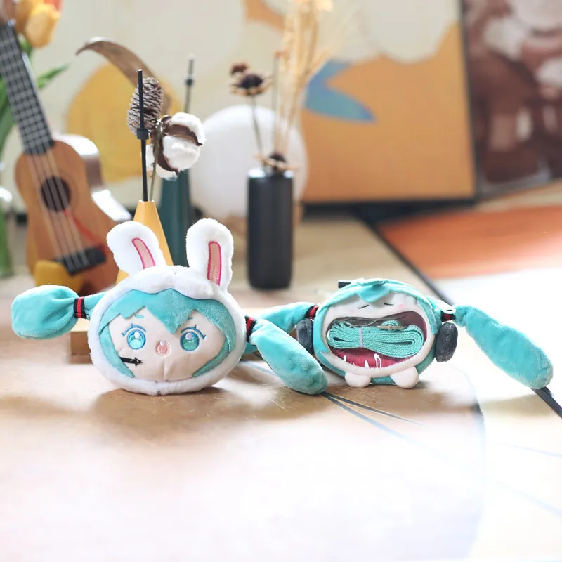 Cute Anime Hatsune Miku Plush Doll Keychain Pouch Wallet Cosplay Character Toy Soft Stuffed Animal Backpack Charm Kawaii Gift
Cute Anime Hatsune Miku Plush Doll Keychain Pouch Wallet Cosplay Character Toy Soft Stuffed Animal Backpack Charm Kawaii Gift