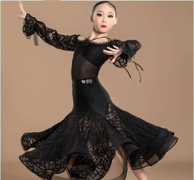 Children's National Standard Communication Dance Dress Girl Competition Modern Dance Dress Children's Training Dress
Children's National Standard Communication Dance Dress Girl Competition Modern Dance Dress Children's Training Dress