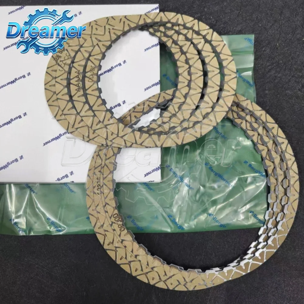 Genuine new 6DCT360 DCT360 Automatic Transmission Clutch Friction Plate Repair Kit For MG Zotye Ford Dual-Clutch Parts
Genuine new 6DCT360 DCT360 Automatic Transmission Clutch Friction Plate Repair Kit For MG Zotye Ford Dual-Clutch Parts