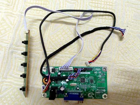 Yqwsyxl VGA LCD controller board work for 10.4inch G104SN03 V.5 V5 800X600 LCD display screen RT2270 Driver board