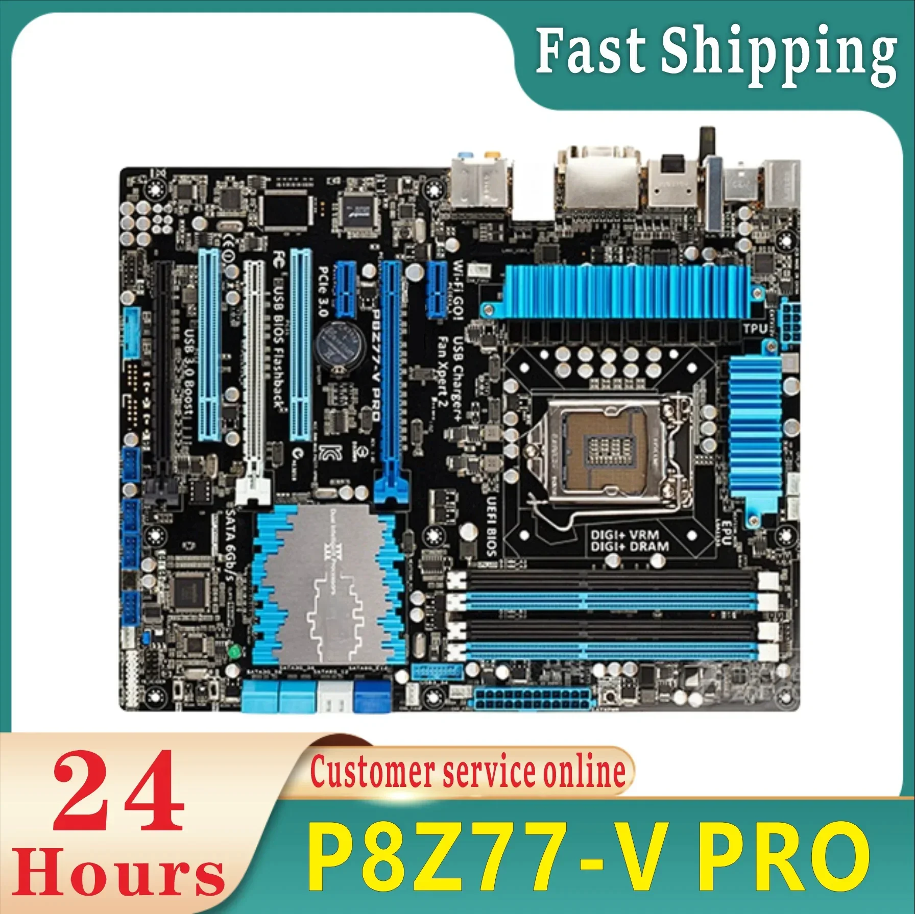 100% testing P8Z77-V PRO LGA 1155 desktop board Z77 HDMI SATA 6Gb/s USB 3.0 ATX board
100% testing P8Z77-V PRO LGA 1155 desktop board Z77 HDMI SATA 6Gb/s USB 3.0 ATX board