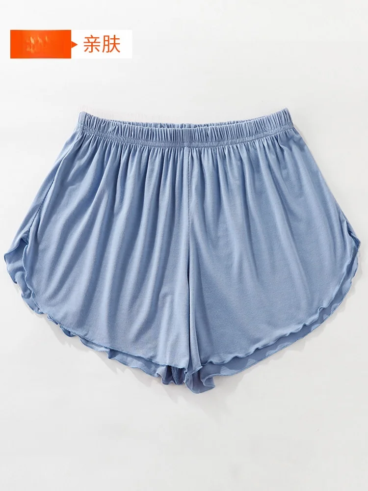 Casual High Waist Modal Shorts Women's Summer Loose Wide Leg Pants A-Line Skirt Pants Thin Fabric Sleepwear Outerwear
Casual High Waist Modal Shorts Women's Summer Loose Wide Leg Pants A-Line Skirt Pants Thin Fabric Sleepwear Outerwear