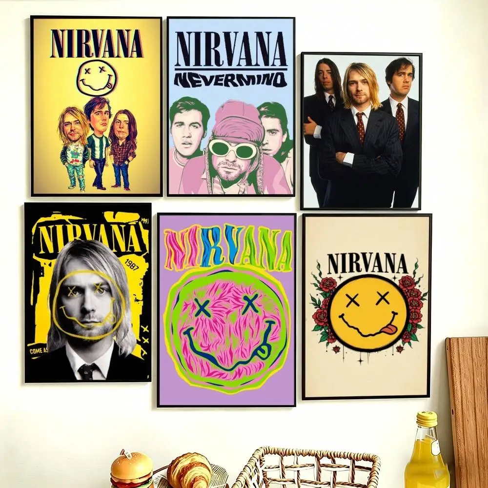 Nirvana Rock B-Band Poster Perfect Space Sticker Self Adhesive for Office Home Theater Wall Art Decor Fancy Gift
Nirvana Rock B-Band Poster Perfect Space Sticker Self Adhesive for Office Home Theater Wall Art Decor Fancy Gift