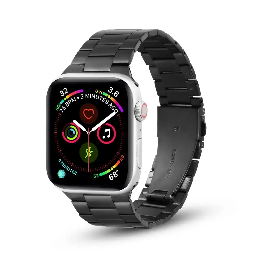 Stainless Steel Strap for Apple Watch Band 45mm Ultra 49mm 41mm 40mm 44mm Metal Bracelet IWatch Series 9 8 7 6 5
Stainless Steel Strap for Apple Watch Band 45mm Ultra 49mm 41mm 40mm 44mm Metal Bracelet IWatch Series 9 8 7 6 5