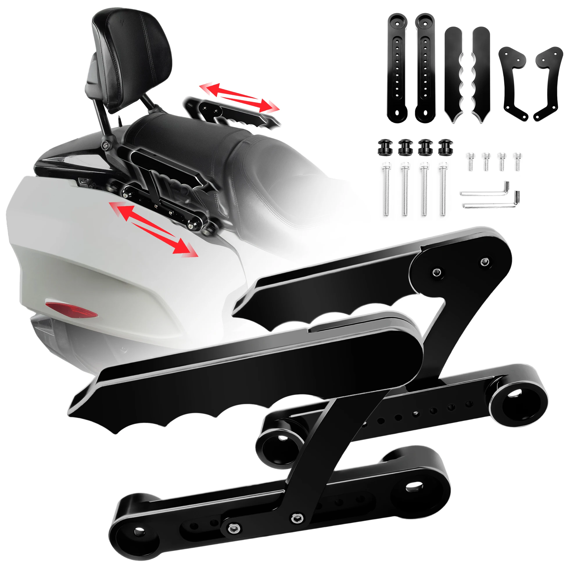 High Quality Aluminum Rear Passenger Arm Rest Kit Motorcycle Passenger Armrests for The Can-Am Spyder F3/F3S/F3T/F3 Limited
High Quality Aluminum Rear Passenger Arm Rest Kit Motorcycle Passenger Armrests for The Can-Am Spyder F3/F3S/F3T/F3 Limited