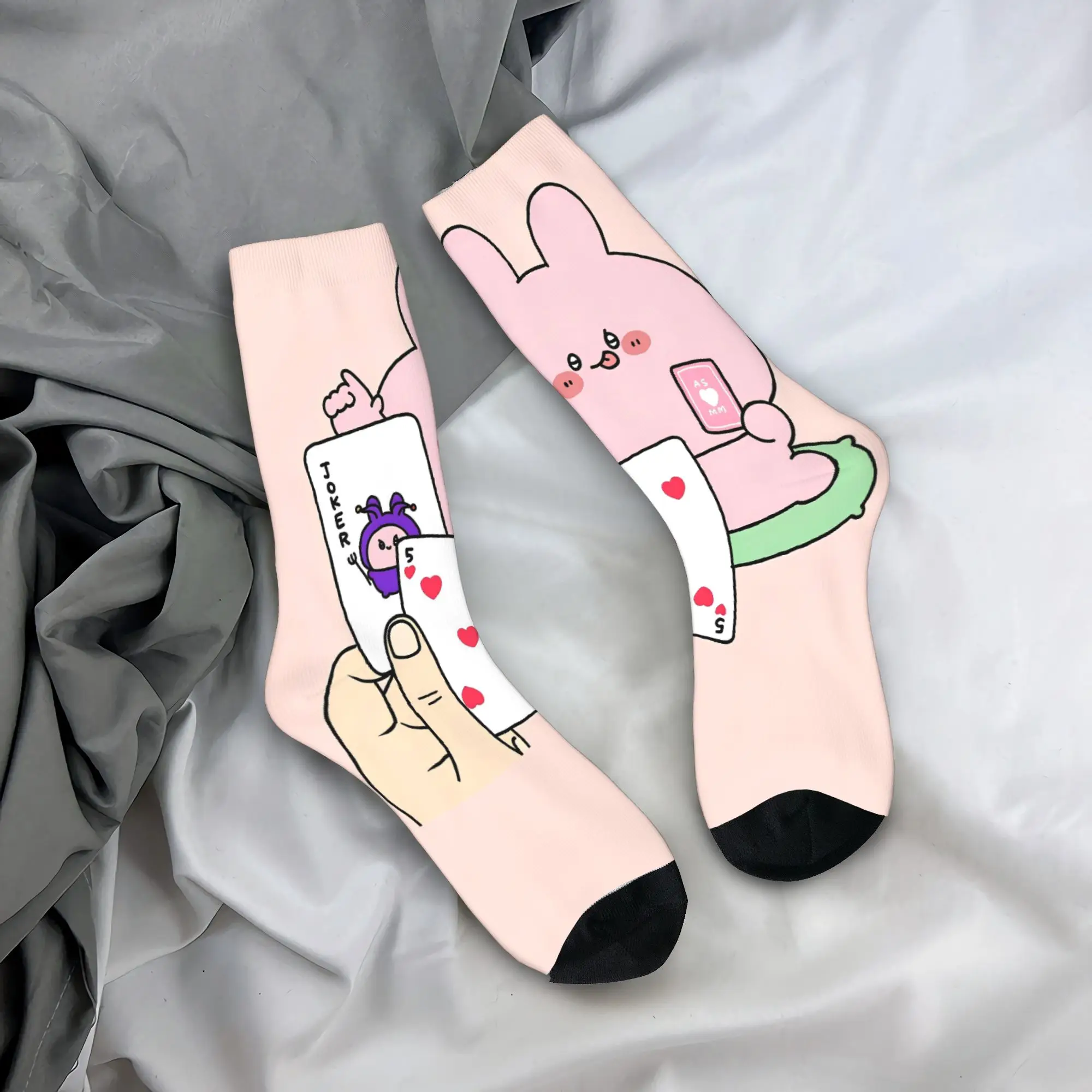 Asamimichaan, милые носки Asamimi, модные чулки, весенние нескользящие мужские носки, мягкие спортивные носки для бега с принтом
Asamimichaan, милые носки Asamimi, модные чулки, весенние нескользящие мужские носки, мягкие спортивные носки для бега с принтом