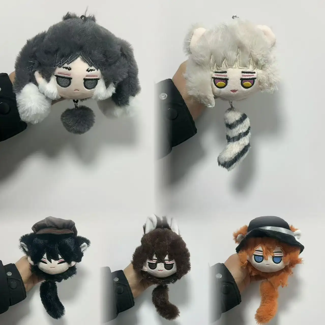 Bungo Stray Dogs Gogol плюшевая кукла 10 см Osamu Dazai Nakahara Chuya милый мягкий кулон для фанатов аниме
Bungo Stray Dogs Gogol плюшевая кукла 10 см Osamu Dazai Nakahara Chuya милый мягкий кулон для фанатов аниме