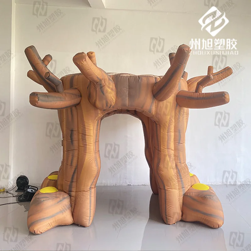 Inflatable artificial tree stump arch tree hole model with Windows tree hole shopping mall outdoor plants jungle flower props
Inflatable artificial tree stump arch tree hole model with Windows tree hole shopping mall outdoor plants jungle flower props