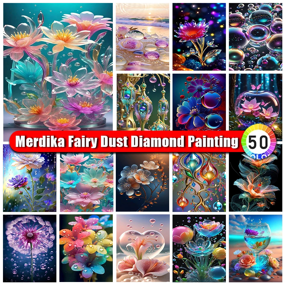 Merdika Fairy Dust Diamond Painting Flower Cross Stitch Lotus Cololrfuil 5D DIY Diamond Embroidery Rhinestone Picture New 2024
Merdika Fairy Dust Diamond Painting Flower Cross Stitch Lotus Cololrfuil 5D DIY Diamond Embroidery Rhinestone Picture New 2024