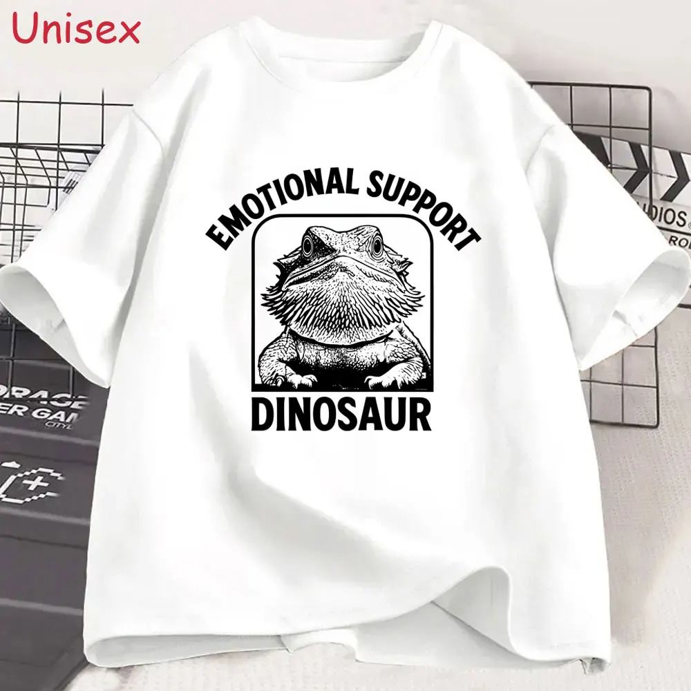 Emotional Support Funny Lizard Lovers Meme T-shirt Bearded Dragon Humor T Shirt Men Women 100% Cotton Casual Oversized T-shirts
Emotional Support Funny Lizard Lovers Meme T-shirt Bearded Dragon Humor T Shirt Men Women 100% Cotton Casual Oversized T-shirts