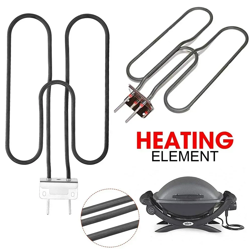 Parts Heating Pipe Top Heat Grill 2200W 40x20cm Size Easy To Install High Quality Metal Material Sliver+black Colour
Parts Heating Pipe Top Heat Grill 2200W 40x20cm Size Easy To Install High Quality Metal Material Sliver+black Colour