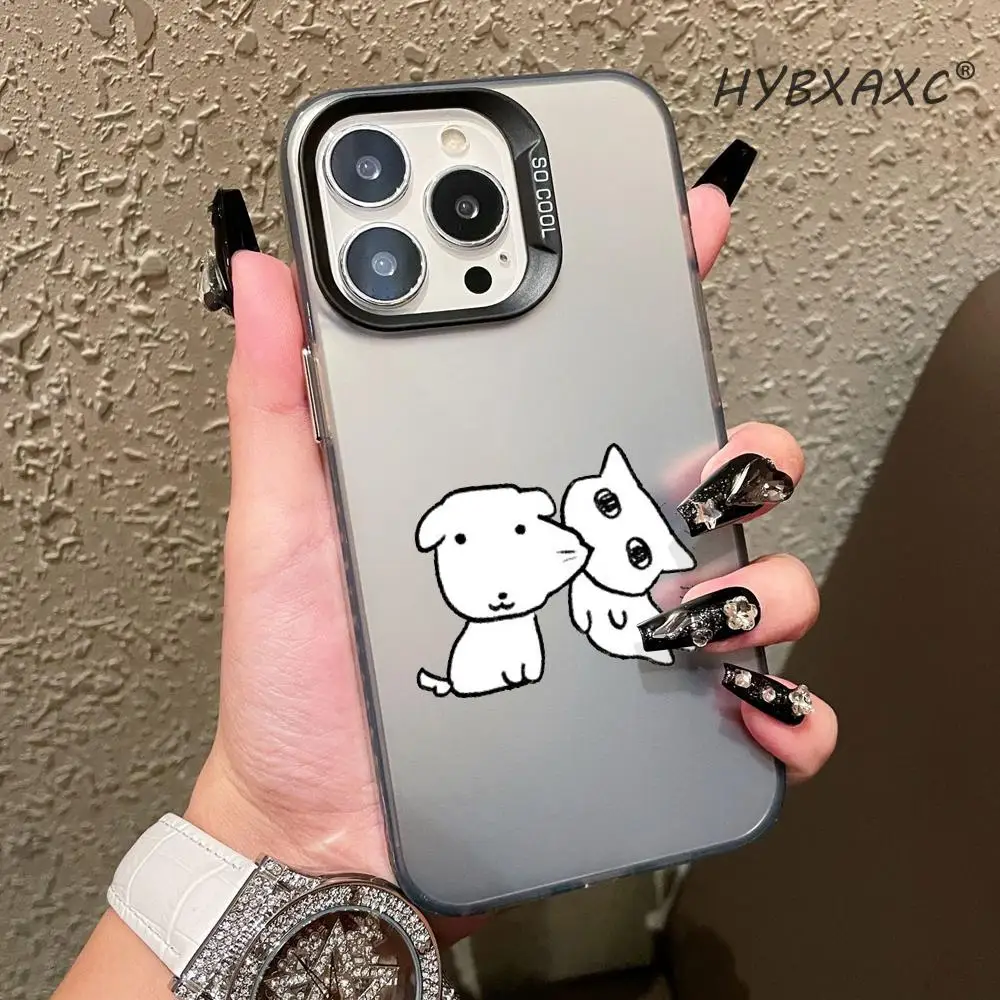 Korean Ins Simple Black Lines Cartoon Puppy Cat Creative Cute Phone Case For iPhone 17 16 15 14 13 12 11 Pro Max Plus Y2K Cover
Korean Ins Simple Black Lines Cartoon Puppy Cat Creative Cute Phone Case For iPhone 17 16 15 14 13 12 11 Pro Max Plus Y2K Cover