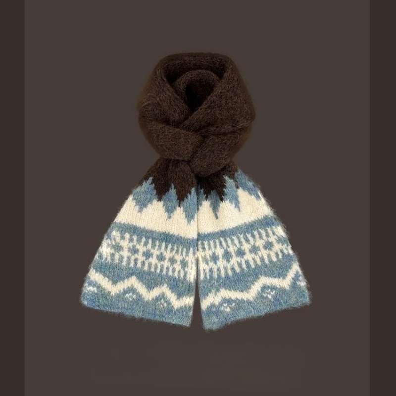 Модный ретро жаккардовый вязаный шарф Fair Island для женщин и мужчин, теплый термоглушитель, женский осенне-зимний парный шарф, мужской и женский
Модный ретро жаккардовый вязаный шарф Fair Island для женщин и мужчин, теплый термоглушитель, женский осенне-зимний парный шарф, мужской и женский