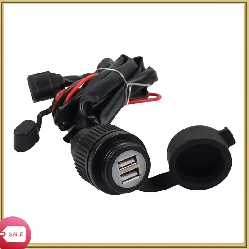 Unique Motorcycle Accessories Dual USB Charger Outlet Interface Socket Power For Honda CRF300L CRF300 L CRF 300L 250L Rally
Unique Motorcycle Accessories Dual USB Charger Outlet Interface Socket Power For Honda CRF300L CRF300 L CRF 300L 250L Rally