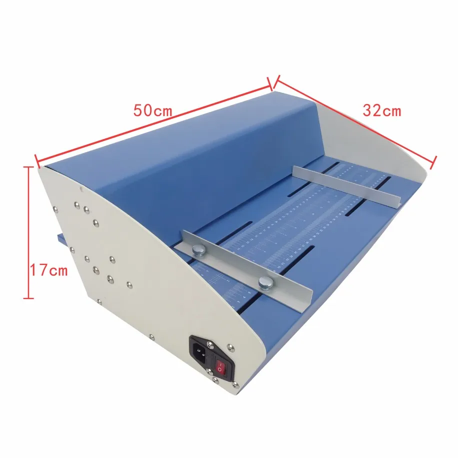 460mm Electric Paper Creaser 18 Inch Creasing Machine Scorer Perforator 3 in 1 Combo Paper Perforating Machine YH-460e
460mm Electric Paper Creaser 18 Inch Creasing Machine Scorer Perforator 3 in 1 Combo Paper Perforating Machine YH-460e