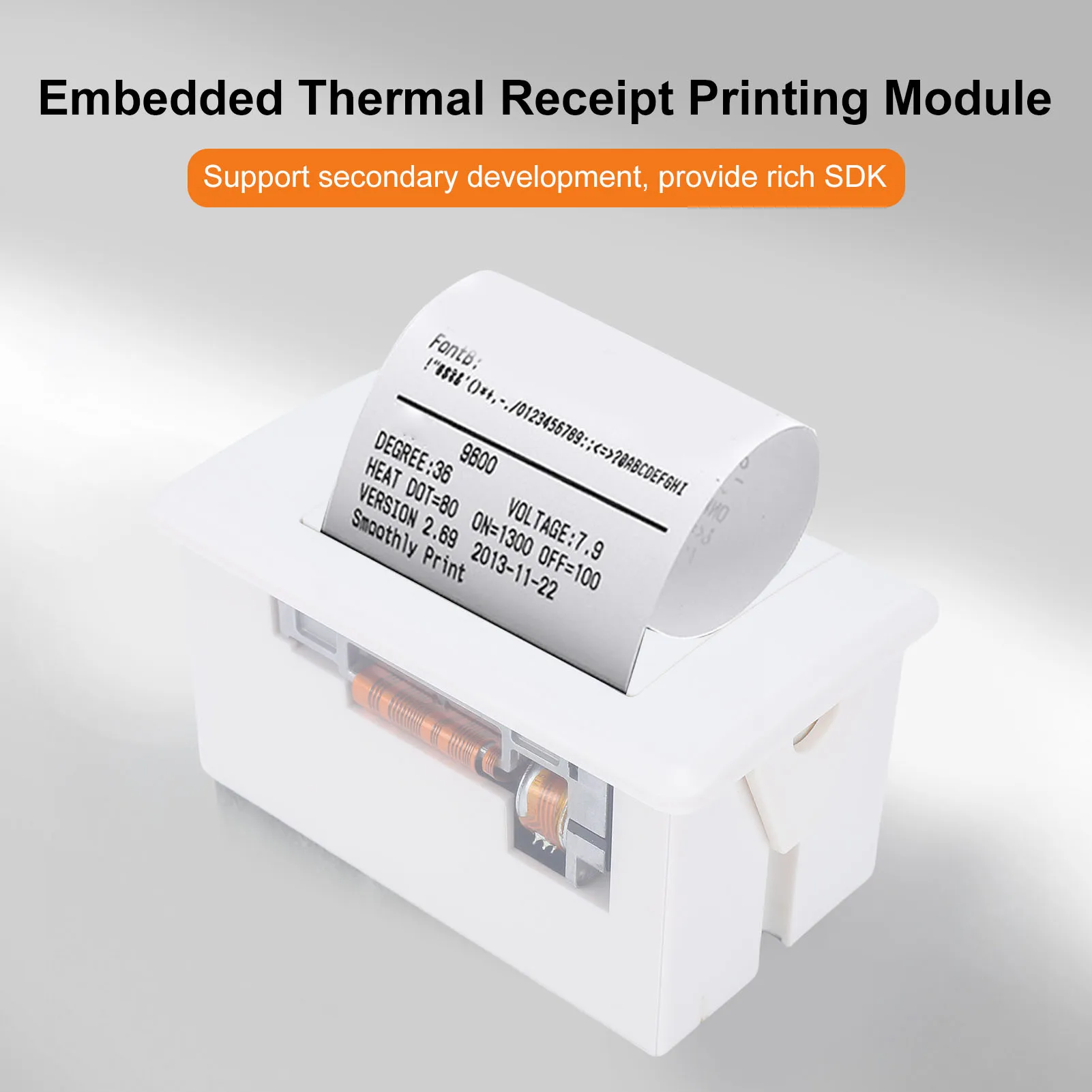 Embedded Thermal Printer Receipt Printer USB TTL 232 BT 203dpi Serial Port Microcontroller MCU Printing Module Line Thermal
Embedded Thermal Printer Receipt Printer USB TTL 232 BT 203dpi Serial Port Microcontroller MCU Printing Module Line Thermal