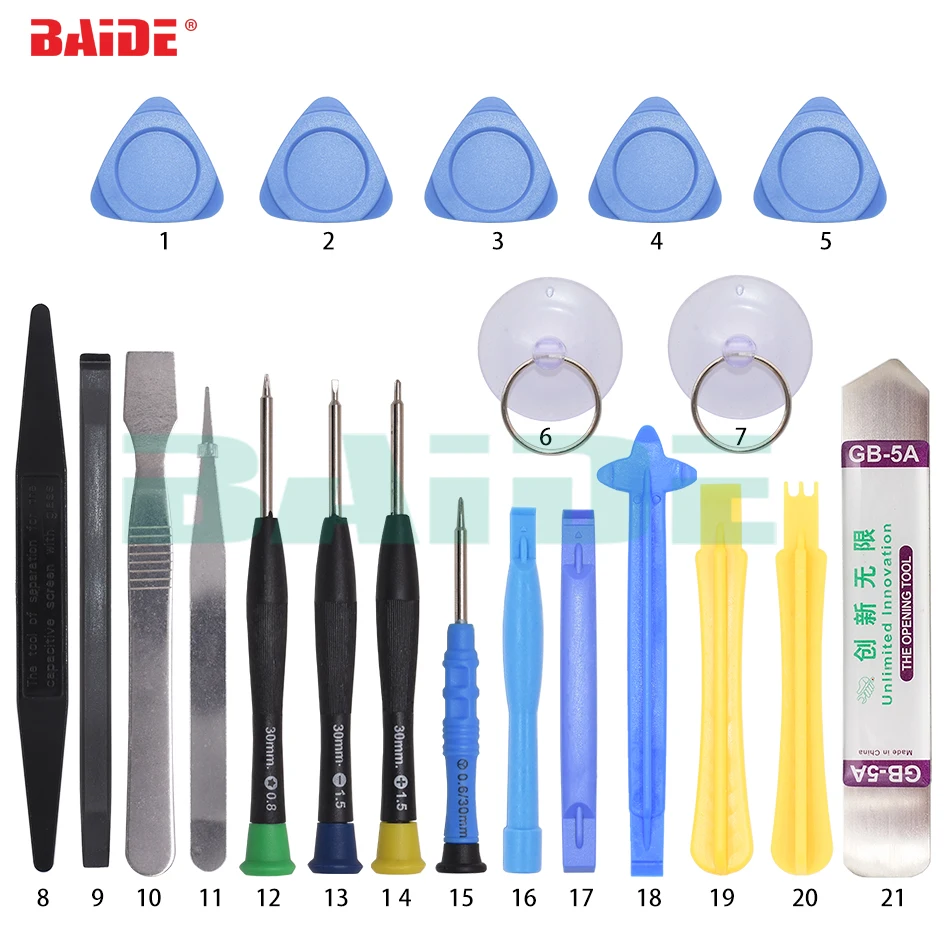21 in 1 Screwdriver Opening Tools Kit Pry Tool Set for Mobile Phone iPhone Huawel Samsung Repair Gift 100set/lot
21 in 1 Screwdriver Opening Tools Kit Pry Tool Set for Mobile Phone iPhone Huawel Samsung Repair Gift 100set/lot