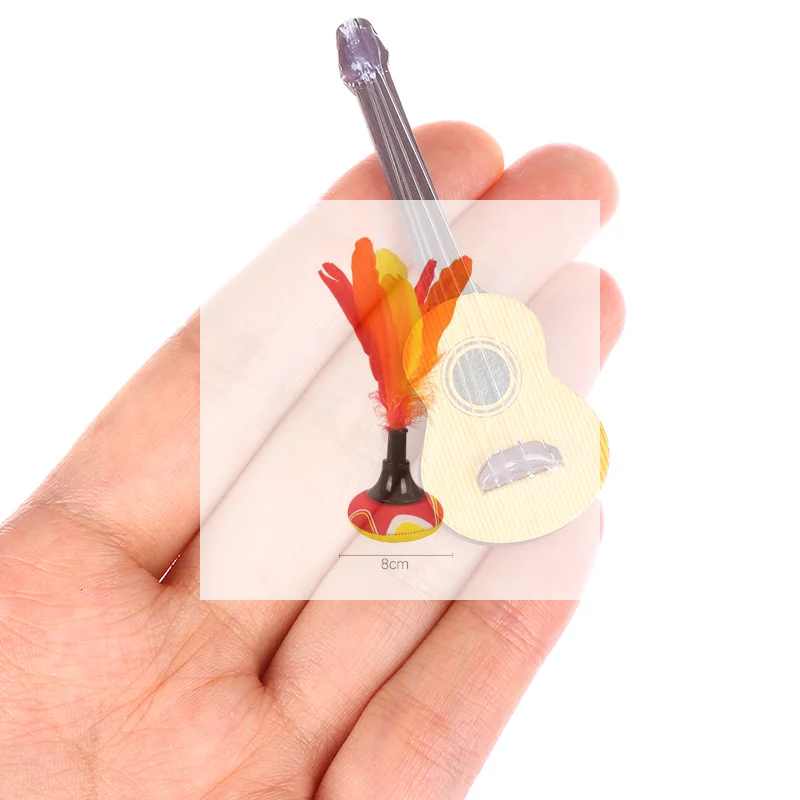 1Pc Hot 1:12 Dollhouse miniature guitar accessories instrument doll house ornament
1Pc Hot 1:12 Dollhouse miniature guitar accessories instrument doll house ornament