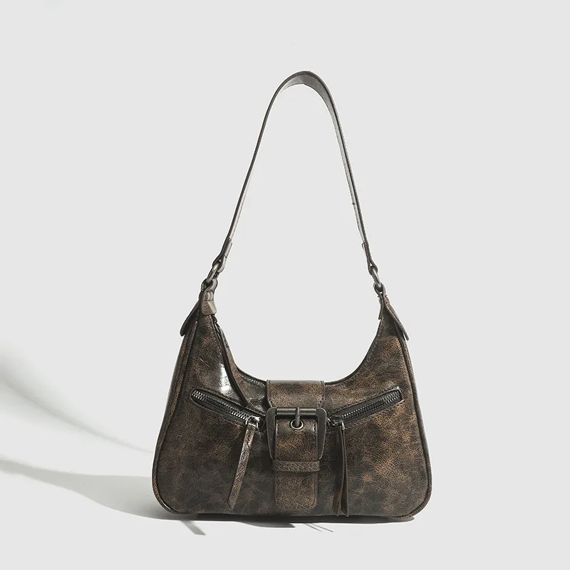 Retro Belt Design PU Leather Shoulder Bags for Women 2024 Y2K Small Vintage Female Underarm Crossbody Bag Fashion Handbags
Retro Belt Design PU Leather Shoulder Bags for Women 2024 Y2K Small Vintage Female Underarm Crossbody Bag Fashion Handbags