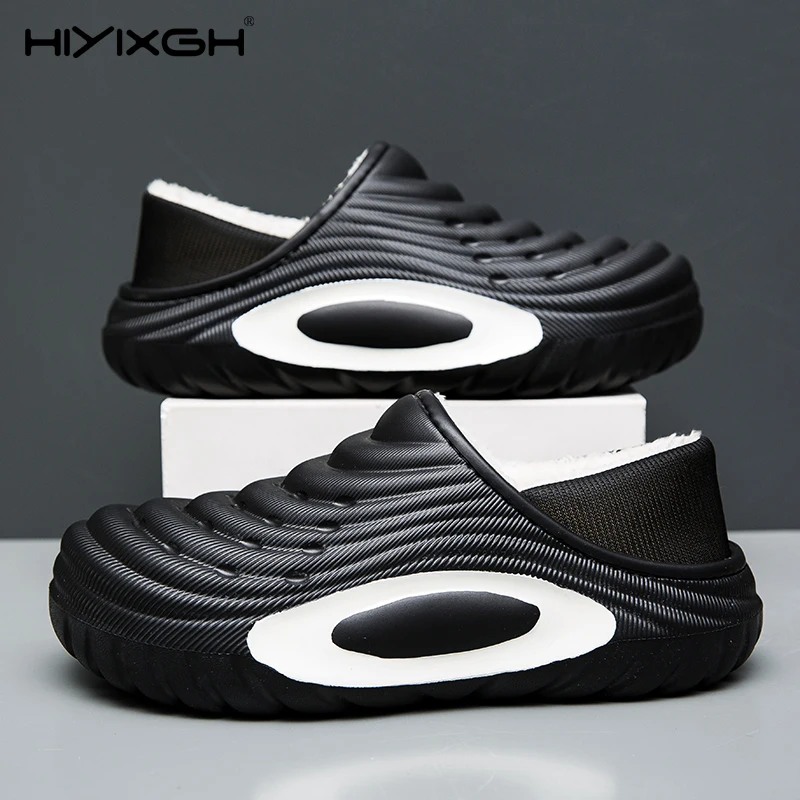 Fashion Winter Men's Cotton Slippers Outdoor Warm Shoes Indoor Male Couple Waterproof House Bedroom Plush Warm Slippers Big Size
Fashion Winter Men's Cotton Slippers Outdoor Warm Shoes Indoor Male Couple Waterproof House Bedroom Plush Warm Slippers Big Size