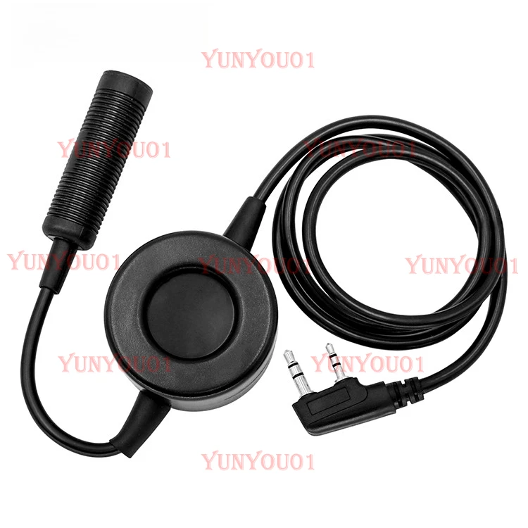 PTT Earphone Transmitter Button Switch Tactical Earphone Transfer Kenwood Socket
PTT Earphone Transmitter Button Switch Tactical Earphone Transfer Kenwood Socket