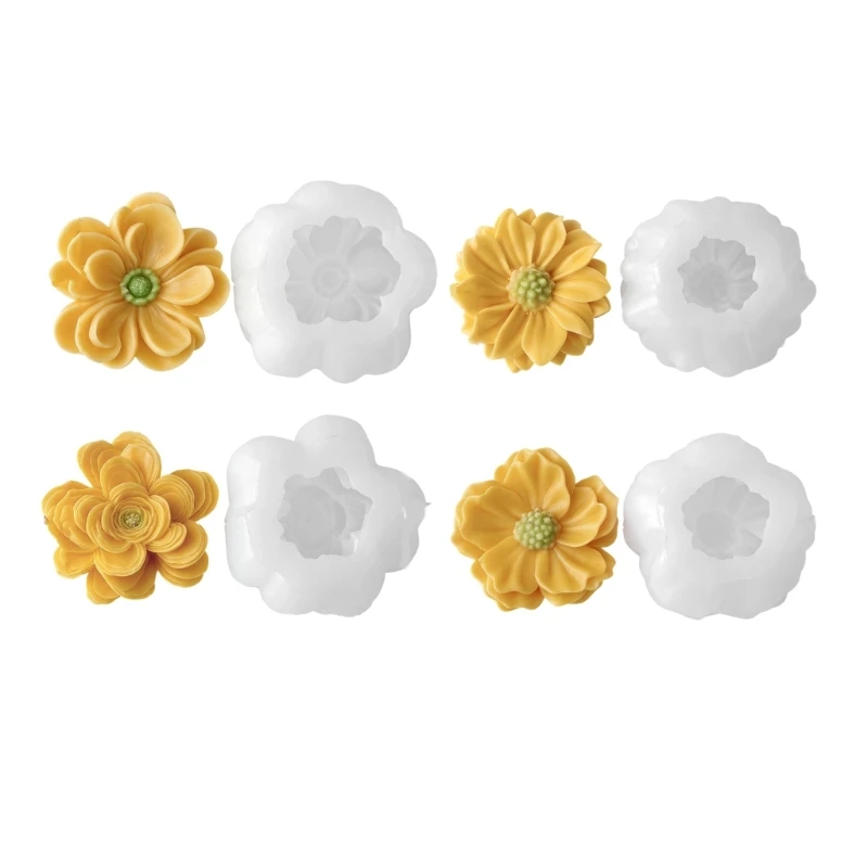 4PCS Flexible Flower Fondant Cake Decorating Forms For DIY Soap Chocolate Clay And Craft Projects Baking Needs JOMD
4PCS Flexible Flower Fondant Cake Decorating Forms For DIY Soap Chocolate Clay And Craft Projects Baking Needs JOMD