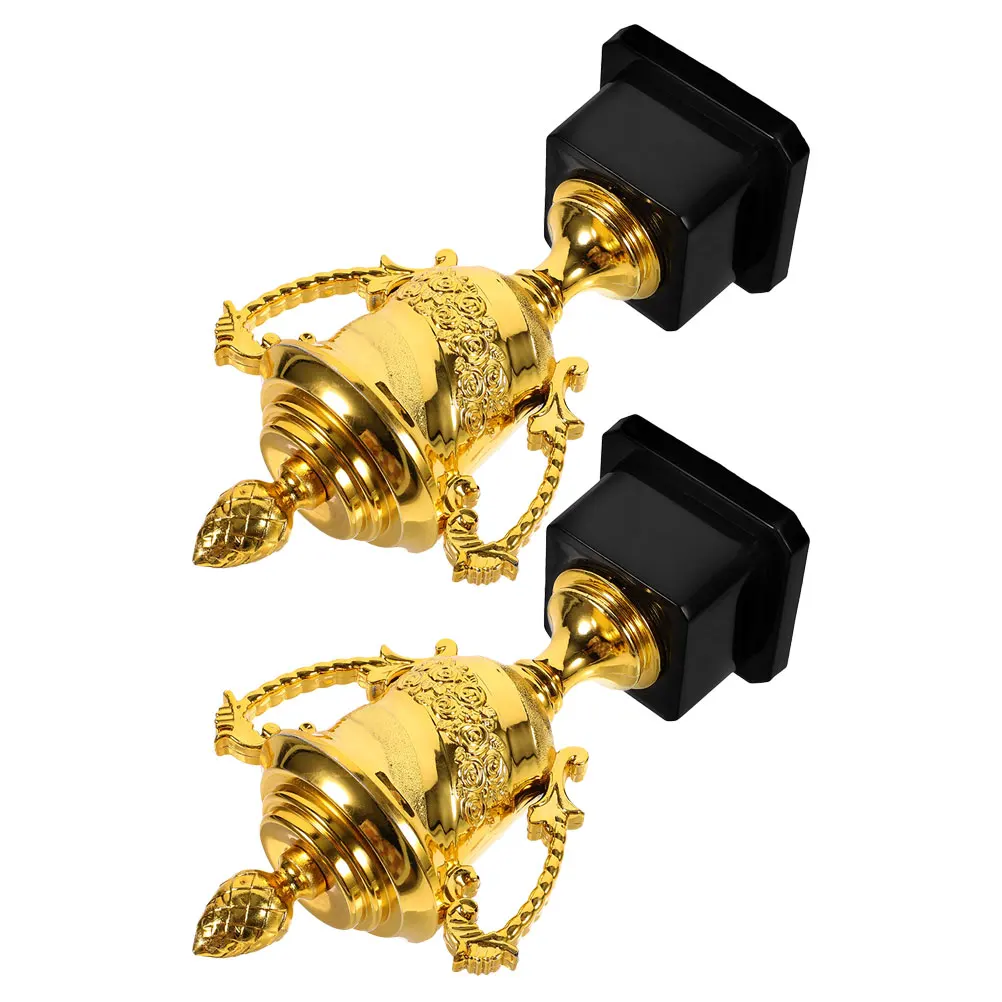 2pcs Mini Trophy Award For Competition Plastic Small Trophies Sports Winners Trophy Award Office Prizes Decorative
2pcs Mini Trophy Award For Competition Plastic Small Trophies Sports Winners Trophy Award Office Prizes Decorative