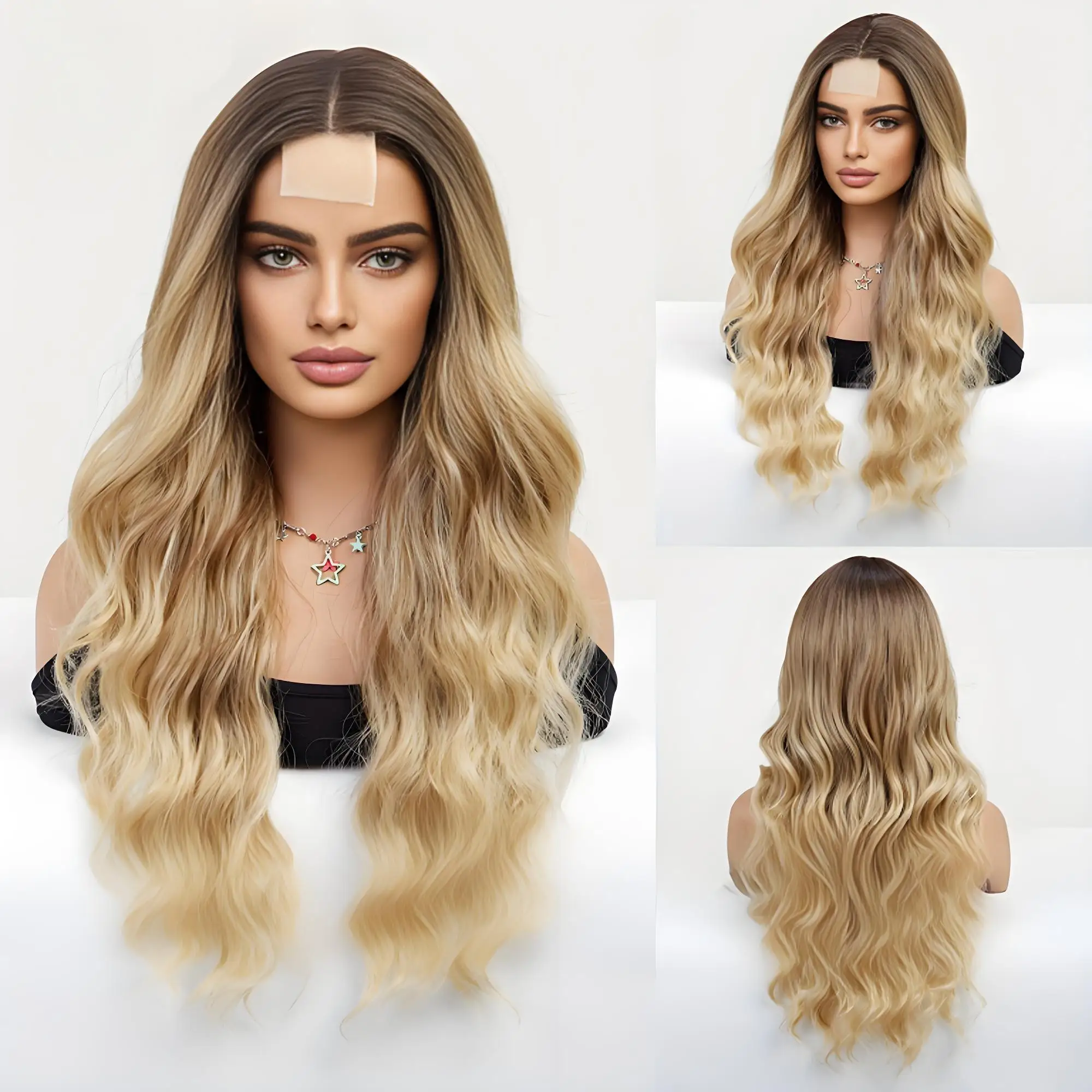 Dagelijks Feest Small lace Blonde Lang Haar Kant Synthetische Pruik Platina Lolita Rollenspel Big Wave Sexy Pruik wig
Dagelijks Feest Small lace Blonde Lang Haar Kant Synthetische Pruik Platina Lolita Rollenspel Big Wave Sexy Pruik wig