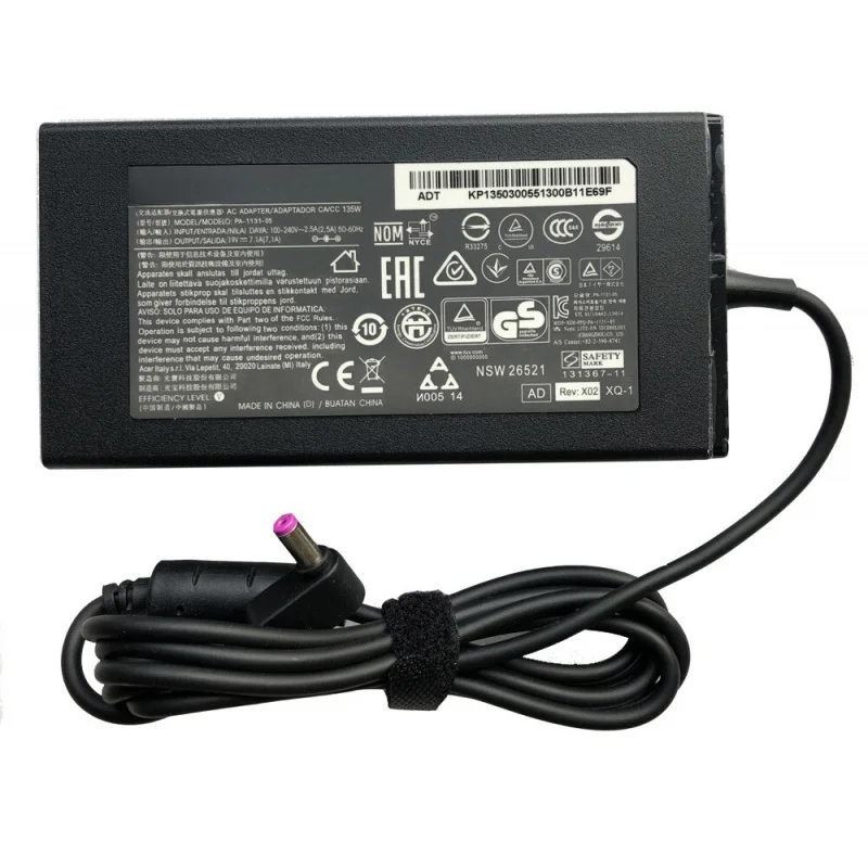 Original 135W AC Adapter Charger For Acer Nitro V ANV16-41 ANV15-41 Laptop
Original 135W AC Adapter Charger For Acer Nitro V ANV16-41 ANV15-41 Laptop