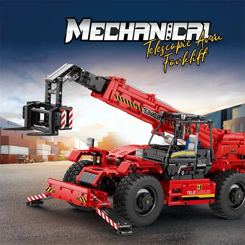 2260PCS Telescopic Forklift Building Blocks City Engineering Vehicle Remote Control Car Model Bricks Kids DIY Toy Birthday Gifts
2260PCS Telescopic Forklift Building Blocks City Engineering Vehicle Remote Control Car Model Bricks Kids DIY Toy Birthday Gifts
