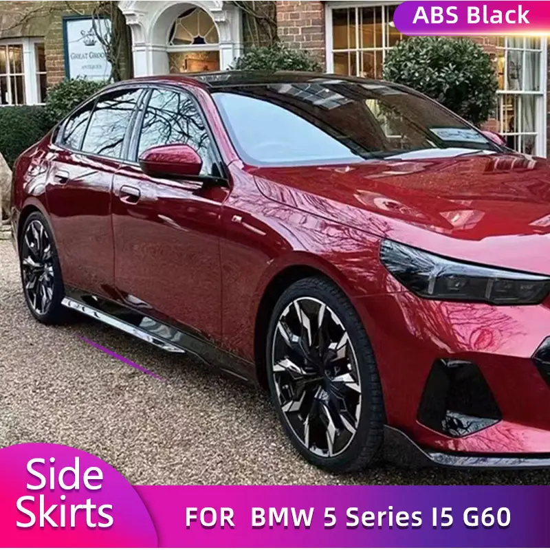 Черные боковые юбки с блеском АБС для BMW 5 серии I5 G60 2024, автомобильные гонки, Боковой бампер, фартук, защита для губ, комплекты кузова
Черные боковые юбки с блеском АБС для BMW 5 серии I5 G60 2024, автомобильные гонки, Боковой бампер, фартук, защита для губ, комплекты кузова