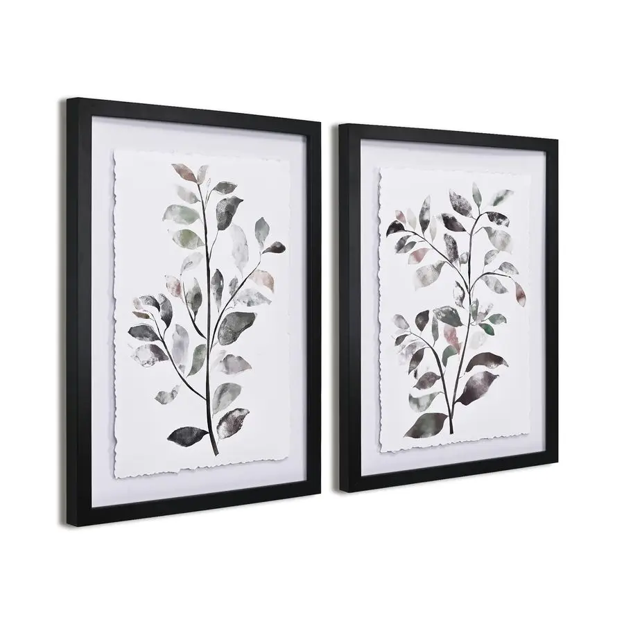 Framed Bathroom Wall Decor, Botanical Wall Art with Sage Leaf Plant and Torn Edge Design Prints Pictures for Bedroom Kitchen Liv
Framed Bathroom Wall Decor, Botanical Wall Art with Sage Leaf Plant and Torn Edge Design Prints Pictures for Bedroom Kitchen Liv