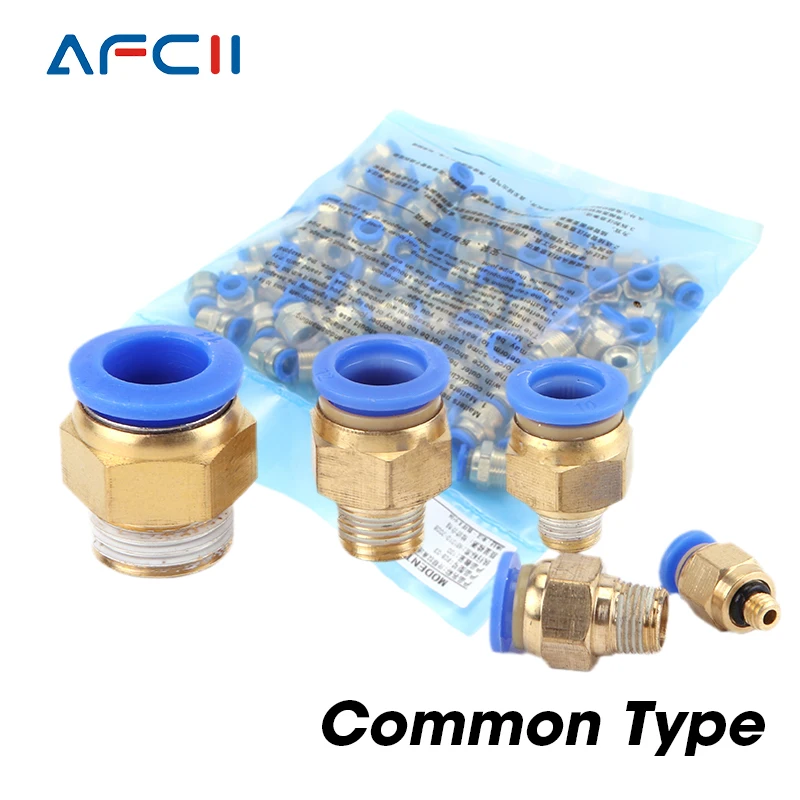 50 PCS Pneumatic Fittings PC Air Quick Connector 4mm 6mm 8mm 1/8'' 1/4'' 3/8'' 1/2'' Male Thread Quick Coupling Brass Fitting
50 PCS Pneumatic Fittings PC Air Quick Connector 4mm 6mm 8mm 1/8'' 1/4'' 3/8'' 1/2'' Male Thread Quick Coupling Brass Fitting